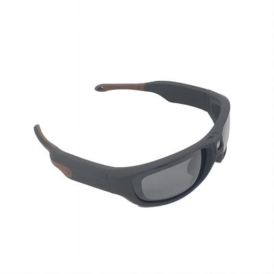Videokamera-Sport-Videokamera-Sonnenbrille 2.7K 30 FPS für Kanu, springend mit Fallschirm ab