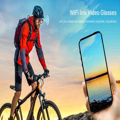 Internet WIFIS Live Streaming Wearable Smart Glasses globale Verbindung P2P