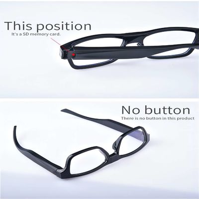 Beweis-Sammlungs-Schutz-Security Smart Camera-Sonnenbrille 1080p mit Audiovideo