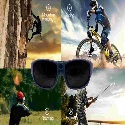 Volle Videosonnenbrille HD 1080P Bluetooth mit polarisierter UVschutz-Sicherheits-Linse