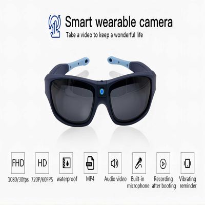 Motorrad-Aktions-Videokamera-Sonnenbrille mit Video 1080P FHD