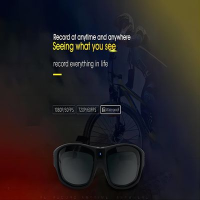 Wasserdichte Aktions-Videokamera-Sonnenbrille für das Skateboard fahren des Snowboardings