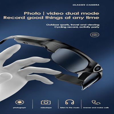 Foto-Entschließung 4032*3024 400mAh Bluetooth Audiosonnenbrille-150*150*40mm