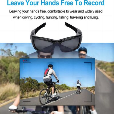 Bluetooth-Sonnenbrille der Videokamera-720P mit Antwort-Anruf-Musik genießt