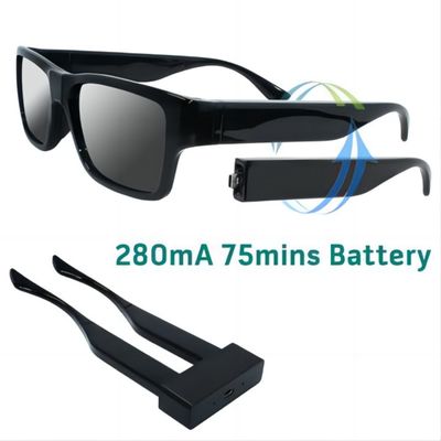 1080P versteckter Kamera-Spions-Sonnenbrille-Videorecorder tragbarer Mini Video Camera