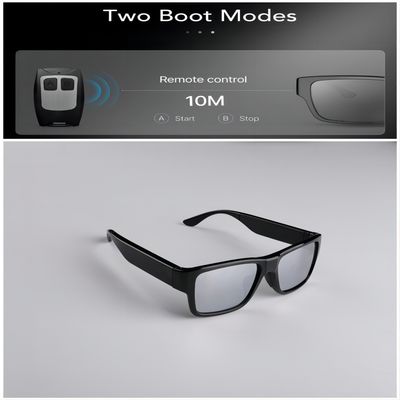 1080P versteckter Kamera-Spions-Sonnenbrille-Videorecorder tragbarer Mini Video Camera