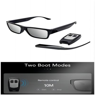Volle versteckte Videosonnenbrille Mini Camera Fotograf HD 1080P G2S-32G