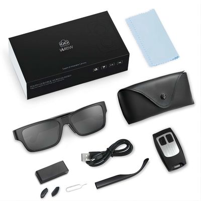 Volle versteckte Videosonnenbrille Mini Camera Fotograf HD 1080P G2S-32G