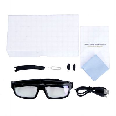 VOLLE versteckte Kamera-Sonnenbrille HD G2-32G eine Finger-Steuerung für Beweismittelsicherung