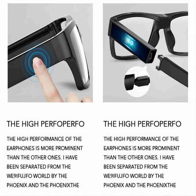 Sicherheit versteckte 32G der codierten Karte der Kamera-Sunglasses1080P eingebaute Noten-Steuerung