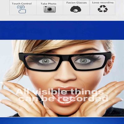 Sicherheit versteckte 32G der codierten Karte der Kamera-Sunglasses1080P eingebaute Noten-Steuerung