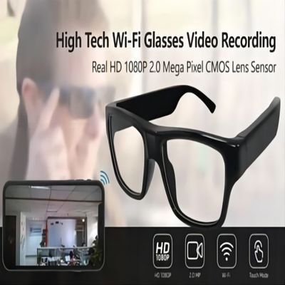 Sicherheits-Spions-Aktions-WiFi Live Streaming Glasses Real-Time Monitoring APP-Verbindung