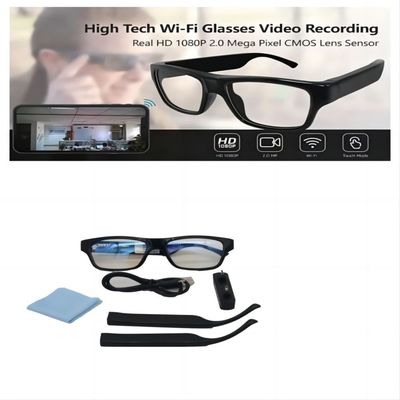 WiFi-Smart Camera-Sonnenbrille-Überwachungskamera im Freien 1080P HD 80°Angle für Überwachung