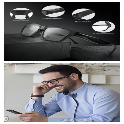 Kamera-Hände Mini Security Camera Glasses Wirelesss im Freien frei zur Aufnahme 1080P