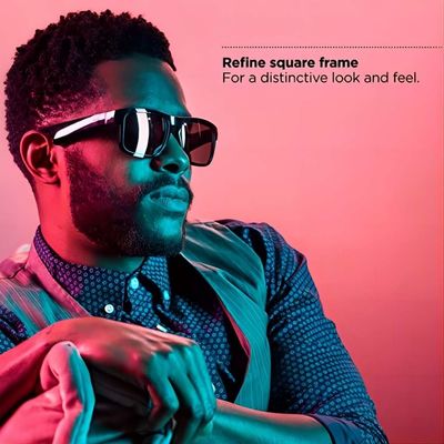 Sport-drahtlose Bluetooth-Audiosonnenbrille mit offenen Ohr-Kopfhörern
