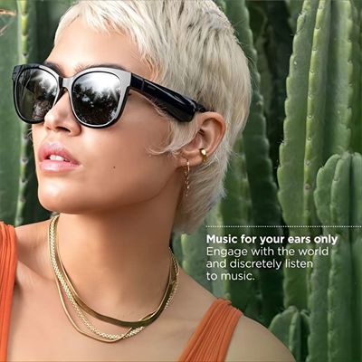 Sport-drahtlose Bluetooth-Audiosonnenbrille mit offenen Ohr-Kopfhörern