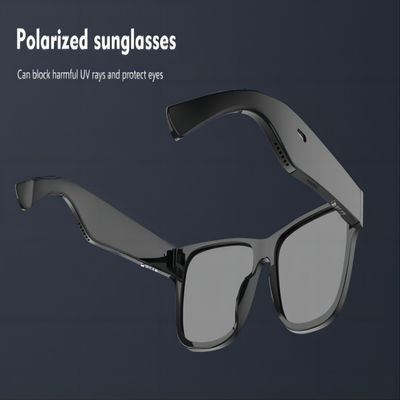 Polarisiertes Bluetooth 5,0 Video-Audiosonnenbrille 1920*1080P 150*150*40mm