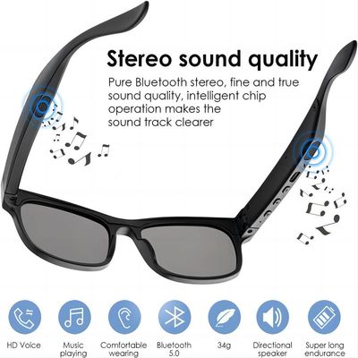 Videosonnenbrille G6 Bluetooth für Schutz der Mann-Frauen-UV400