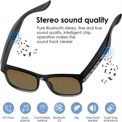 Videosonnenbrille G6 Bluetooth für Schutz der Mann-Frauen-UV400