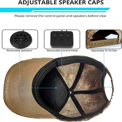 Drahtloser Sprecher Bluetooth-Kappe mit besten Geschenken des Tones der hohen Qualität für Männer, Mädchenjungen