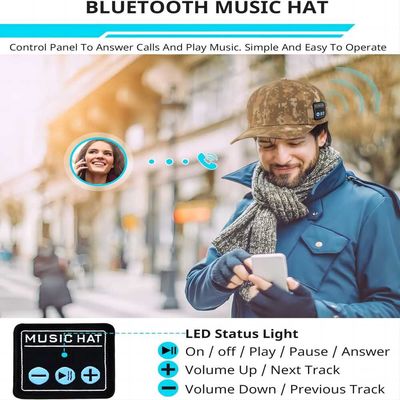 Drahtloser Sprecher Bluetooth-Kappe mit besten Geschenken des Tones der hohen Qualität für Männer, Mädchenjungen