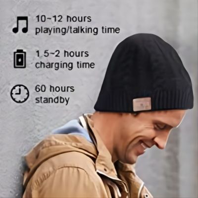 Drahtlose Sprecher Sprecher-Telefon-Anruf-Bluetooths Beanie Hat With HD, Geschenke