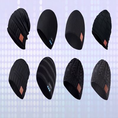 SPRECHER-Musik-Genießen B5 Bluetooth 5,0 Beanie Hat With Wireless Headphone Doppel