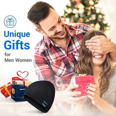 Eislauf, Anrufe Reit-Bluetooths wandernd freie Telefon-Beanie Hat Music Playing Hands