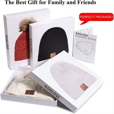 Eislauf, Anrufe Reit-Bluetooths wandernd freie Telefon-Beanie Hat Music Playing Hands
