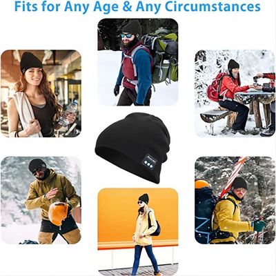 Viview Bluetooth Beanie Hat, genießen music&amp; freihändiges Telefon sprechend und auf Lager die Stuffers-Geschenke für Marathon-Sport und kampieren