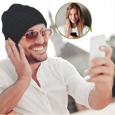 Beanie Hat mit Bluetooth, Bluetooth-Kopfhörer, zum Telefon von calls&amp;play Musik für das Rütteln, Bergsteigen, Kanusport zu machen