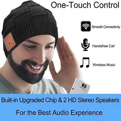 Drahtlose Beanie Hat BT Version 5,0 Giftbox Viview, welches das Musik Wärme-freihändige Fordern das Rütteln, spezielle Geschenke genießt