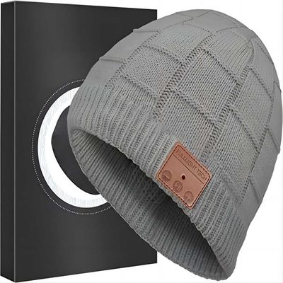 Drahtloses Bluetooth Beanie Hat Rechargable 250mah mit Callings Telefon Zeit der Musik 16hours