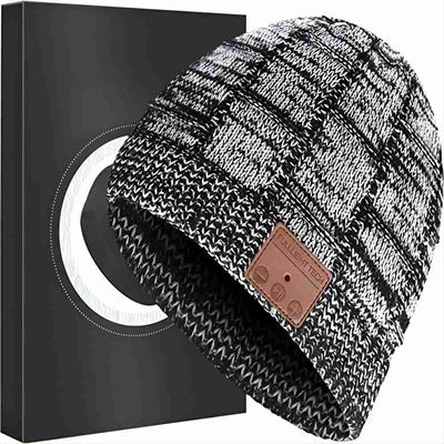 Stricken Sie Winter-Kappen-Radioapparat intelligenten Beanie Headset, den 24 Stunden Stereolithographie-Sprecher der Zeit-HD spielen