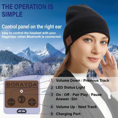 Technologie-Geschenke Bluetooths Beanie Headphones Hat Unique Christmas