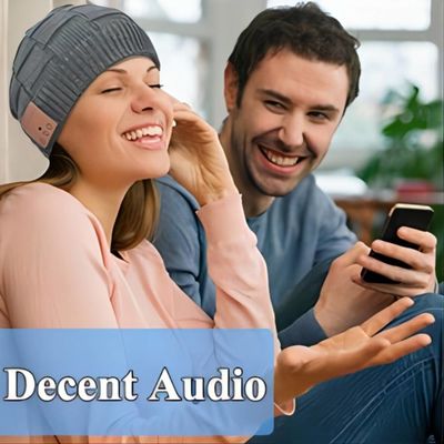 Winter-Strickmütze Mann-Frauen-Bluetooths Beanie Hat Headphone Music Hat