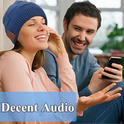 Bluetooth drahtloser Beanie Hat Knit Music Hat für das Radfahren, Eiskunstlauf, wandernd