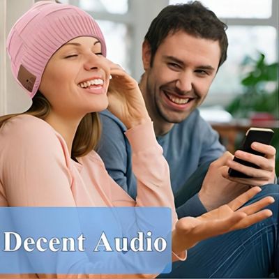 Wrieless-Kopfhörer Bluetooth Beanie Hat Music Listening Warm windundurchlässig