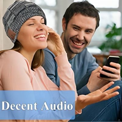 Winter, wandernd und klettern, rüttelndes Bluetooth Beanie Hat With Wireless Headset BT5.0