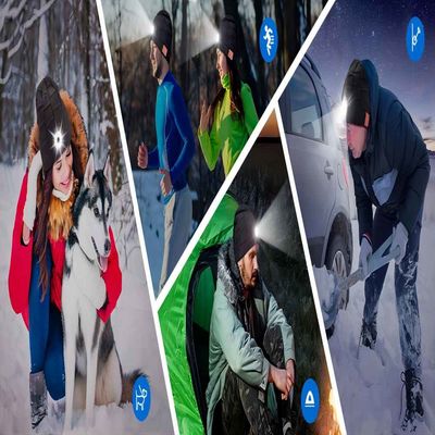 Nachtgehende Nacht, die Lampen-Musik-Play-back Bluetooths Beanie Hat LED rüttelt