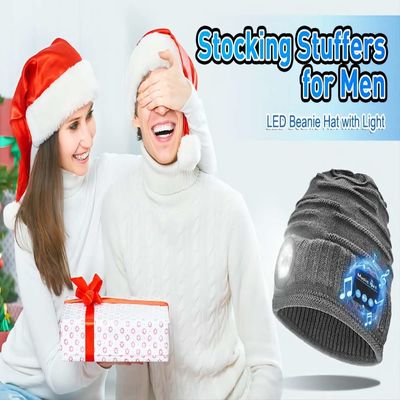 Rechargable-Batterie-Bluetooth-Taschenlampen-Kappe für Nachtfischen-Schaufel-Schnee