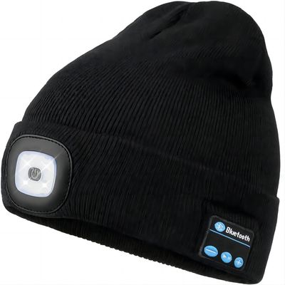 Taschenlampen-Bluetooth-Kopfhörer-Hut-Musik-Telefon-Antworten für Nachtfunktion
