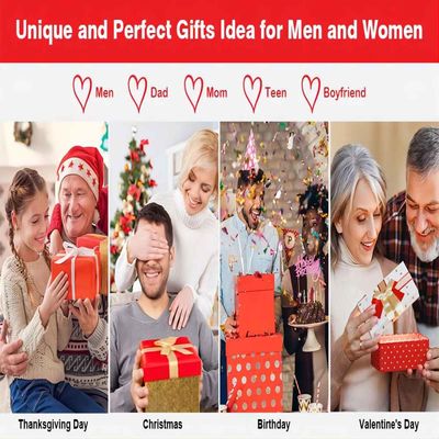 Unisex-Hände LED Beanie With Light USB Rechargable geben 4 LED-Scheinwerfer-Kappe frei
