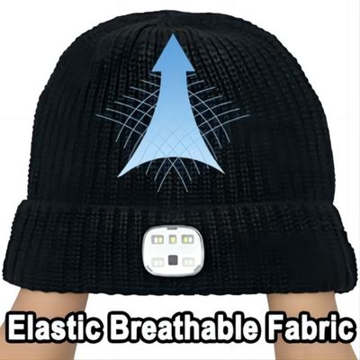 Scheinwerfer LED Bluetooth Beanie With, Unisex-USB Rechargable übergibt freien Scheinwerfer Frauen Männer Geschenke für Vati er Ehemann