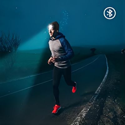 Sport-im Freien drahtloser Kopfhörer-Bluetooth-Kopfhörer-Hut mit Fackel