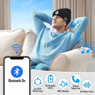 Notierender Video-Bluetooth-Kopfhörer-Hut mit Headflashlight-Nachtsicht-Schleifen-Aufnahme