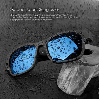 Drahtlose wasserdichte Bluetooth Musik der Sonnenbrille-IPX4 mit offenem Ohrart Schwarzem
