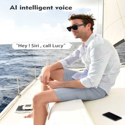 Mann-Frauen Bluetooth Sunglasss mit Sprechern und offene Ohr-Musik-intelligenten Audiogläsern Mics