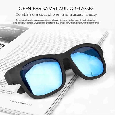 Intelligente Radioapparat-Bluetooth-Sonnenbrille-übergibt offene Ohr-Musik das freie Nennen wasserdicht