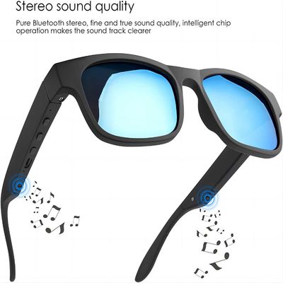 Intelligente Radioapparat-Bluetooth-Sonnenbrille-übergibt offene Ohr-Musik das freie Nennen wasserdicht